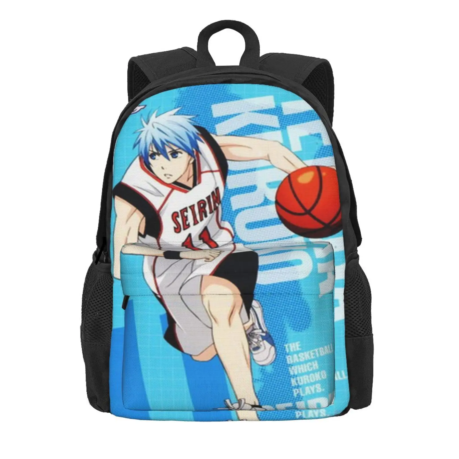 

Баскетбольные школьные сумки Kuroko'S 8, женская сумка-рюкзак, черная сумка Ita, дорожные сумки, дорожная сумка, рюкзак