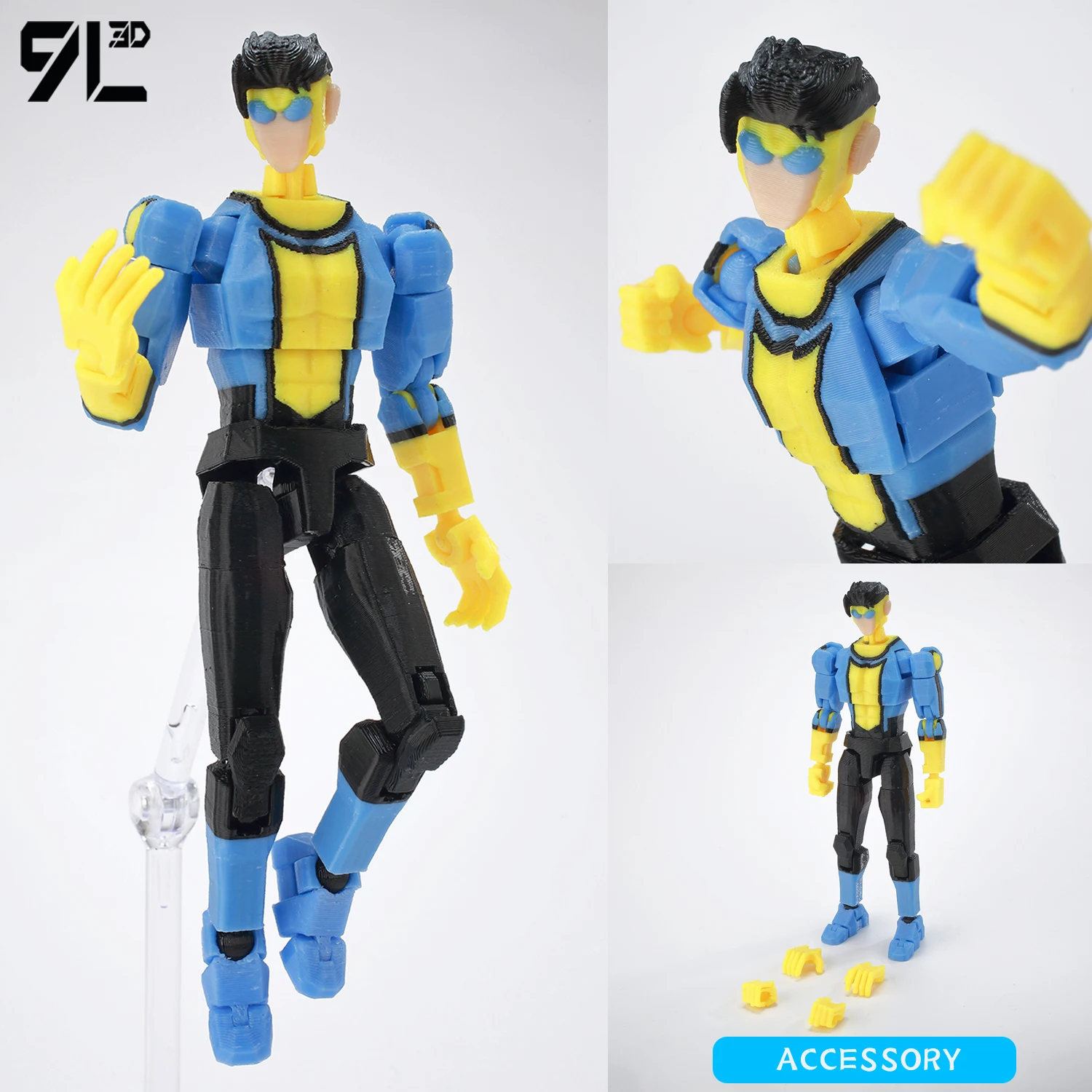 Фото Коллекционная фигурка супергероя Empire Mark 9L3D Lucky13 Dummy13, многосуставная, подвижная, в стиле американского аниме, для декора рабочего стола, подарки №1