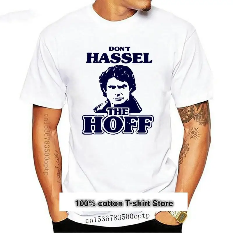 

New DONT HASSLE THE HOFF T-Shirt David Hasselhoff Night Rider Bay Watch TV show