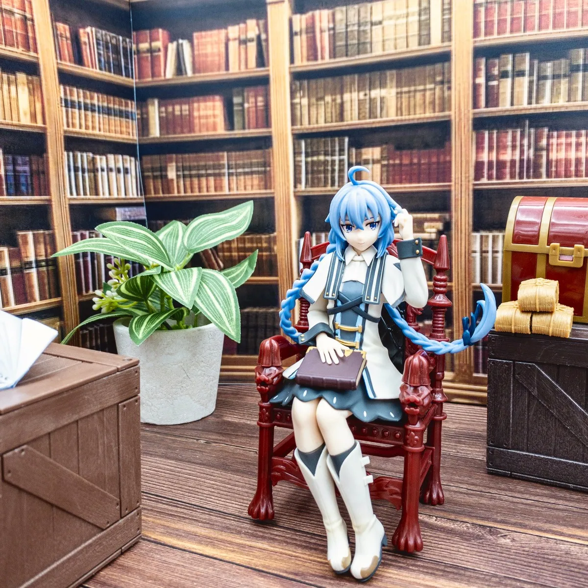 Фото 14 см аниме Mushoku Tensei Isekai Ittara Honki Dasu Roxy Migurdia фигурка стопора для лапши модель игрушка фигурка №1
