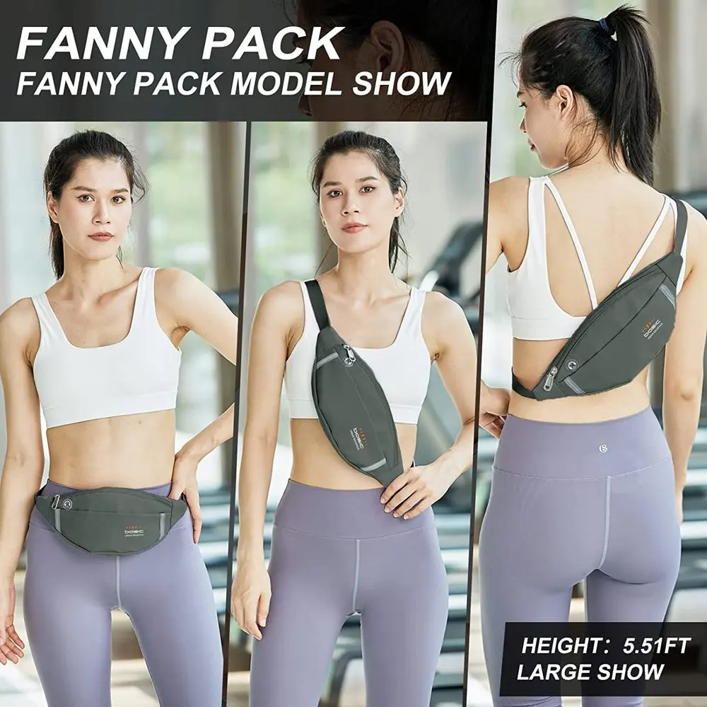Fanny Packs  Women Fashionable Crossbody Bags Belt bag Multi-color Waterproof Waist Bag Plus Size fanny pack  men with Headphone