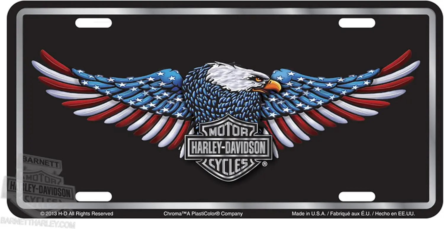 

Металлическая табличка Harley-Davidson с орлом