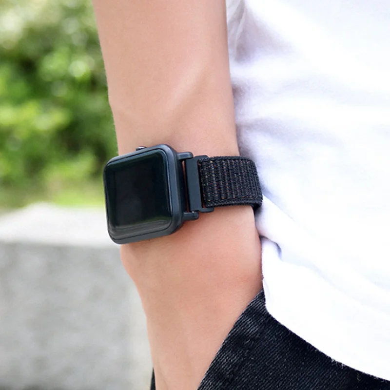 22/20MM Nylon Straps For Xiaomi Huami Amazfit Bip S U Pro/Bip Lite Wristband Sport Watchband For Amazfit GTS/GTR 4 2 Mini Correa