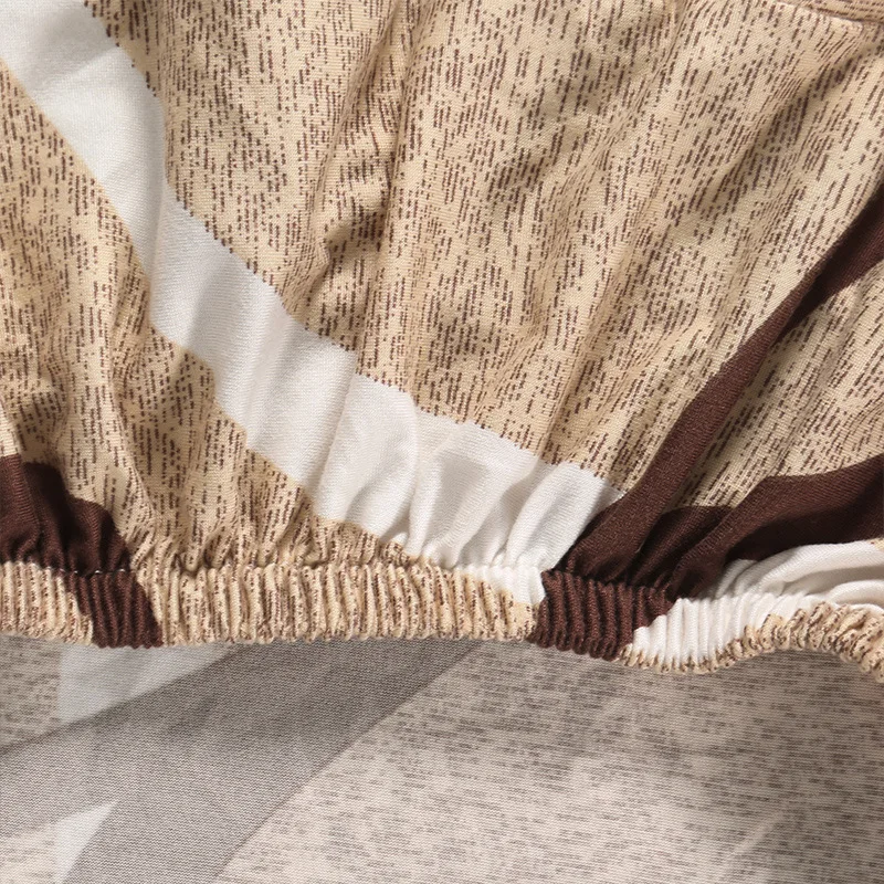 Чехол с зелеными листьями крыльями для кресла эластичный чехол из спандекса