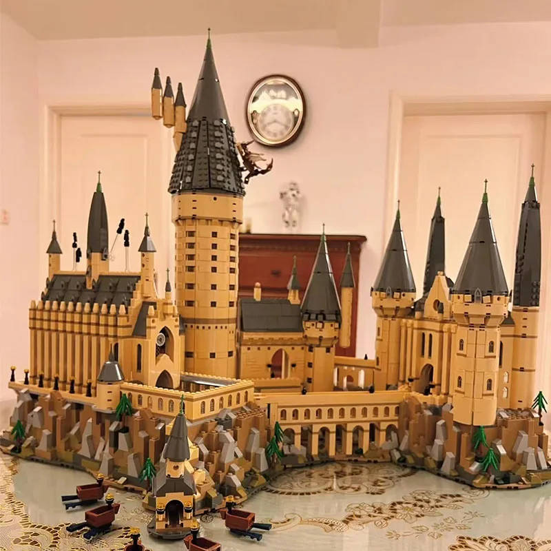 

Castle Harris Forbidden Forest Potter Series Movie Toys Compatible With 71043 Building Blocks Children's Christmas New Year Gift