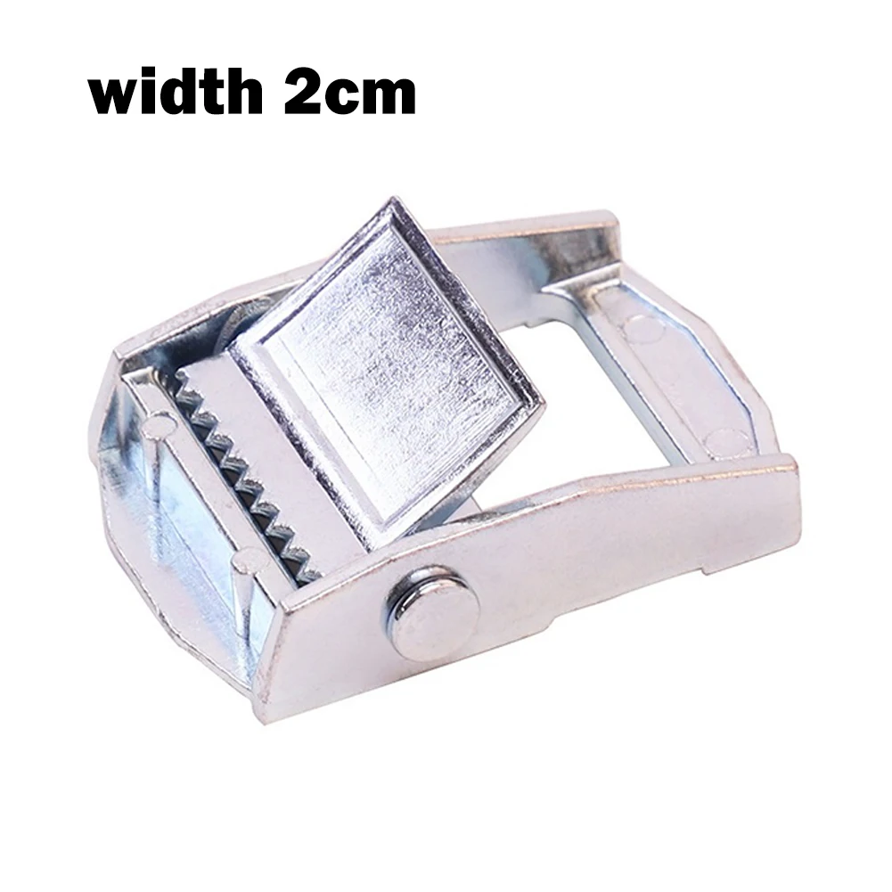 

20/25mm Strap Fixed Tensioner Zinc Alloy Buckles For Heavy Duty Tie‑Down Cargoes For Cases, Luggage, Toolboxes, Fixing Cargoes