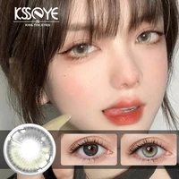 ksseye 2pcs eyes contacts lenses high quality soft colored lenses for eyes diameter 14 2mm 14 5mm beautiful pupil fast shipping