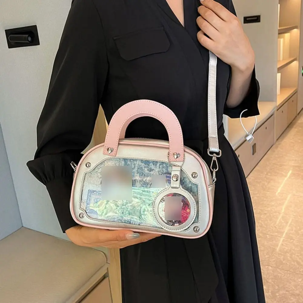 Itabag с одним значком простая сумка сумкой для хранения значков дисплей прозрачный