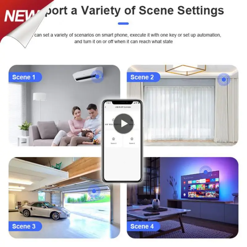 Пульт дистанционного управления Wi-Fi 433 92 МГц Инфракрасный Tuya с дистанционным