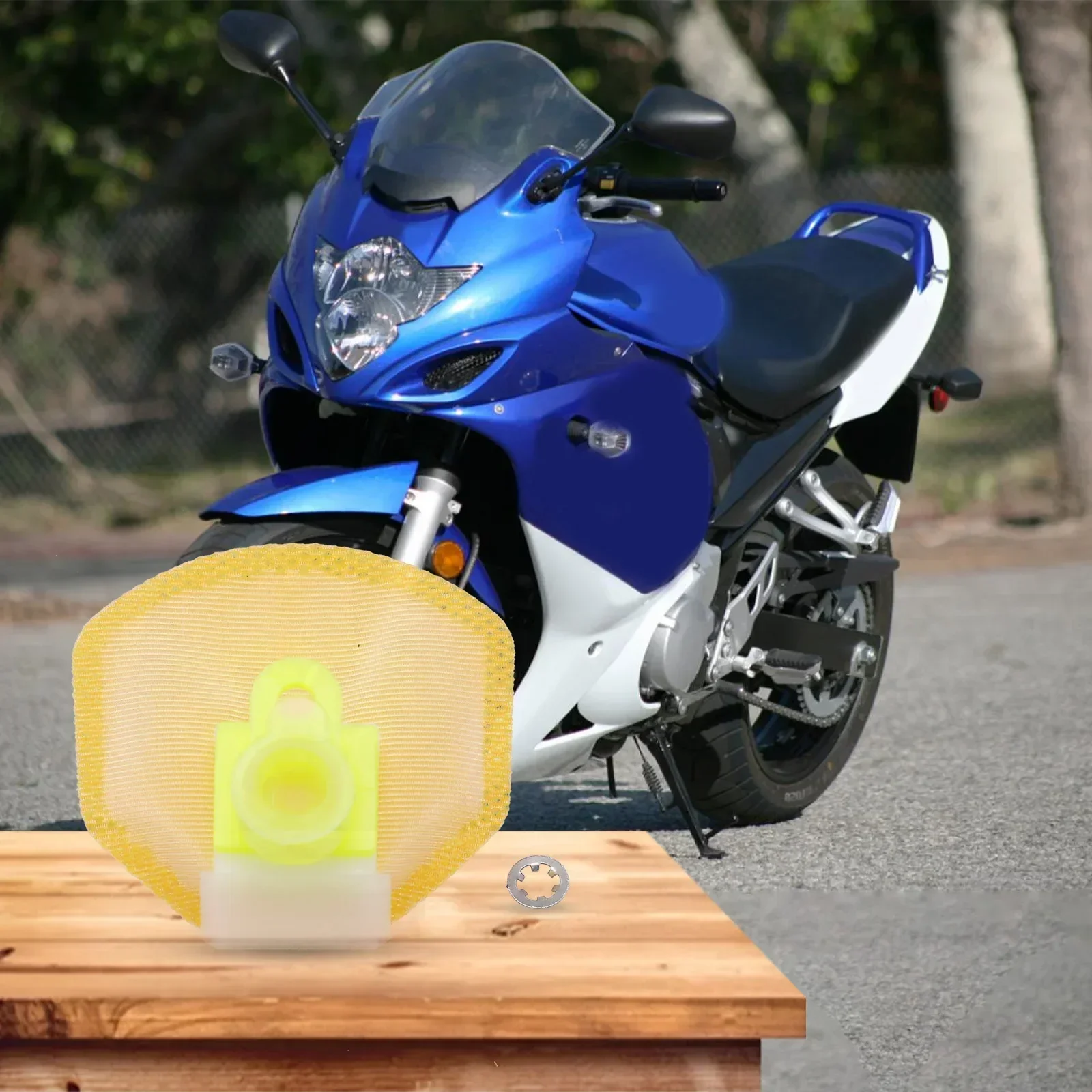 

Для Suzuki GSXR 600 750 1000 2001-2007 фильтр топливного насоса мото бензиновый насос фильтры аксессуары для мотоциклов 15420-44G00
