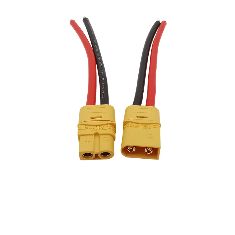 XT30U / XTR30U XT60H XT60U XT90 Разъем папа-мама с кабелем 10 см 10/12/16/18AWG для RC Lipo Battery FPV Drone