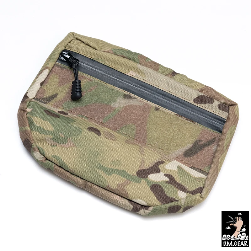 

DMgear Tactical Drop Pouch Armor MOLLE Organizer Bag for Plate Carrier Vest Camo Hunting Airsoft Tools Pouches