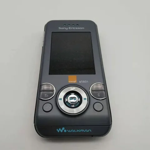 Мобильный телефон Sony Ericsson W580, оригинальный мобильный телефон 2,0 дюйма, 2 МП, 1 SIM-карта, сотовый телефон с турецкими английскими языками