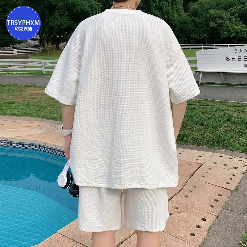 TRSYPHXM 2024.9.18 новый костюм для спорта и отдыха мужские летние шорты с короткими