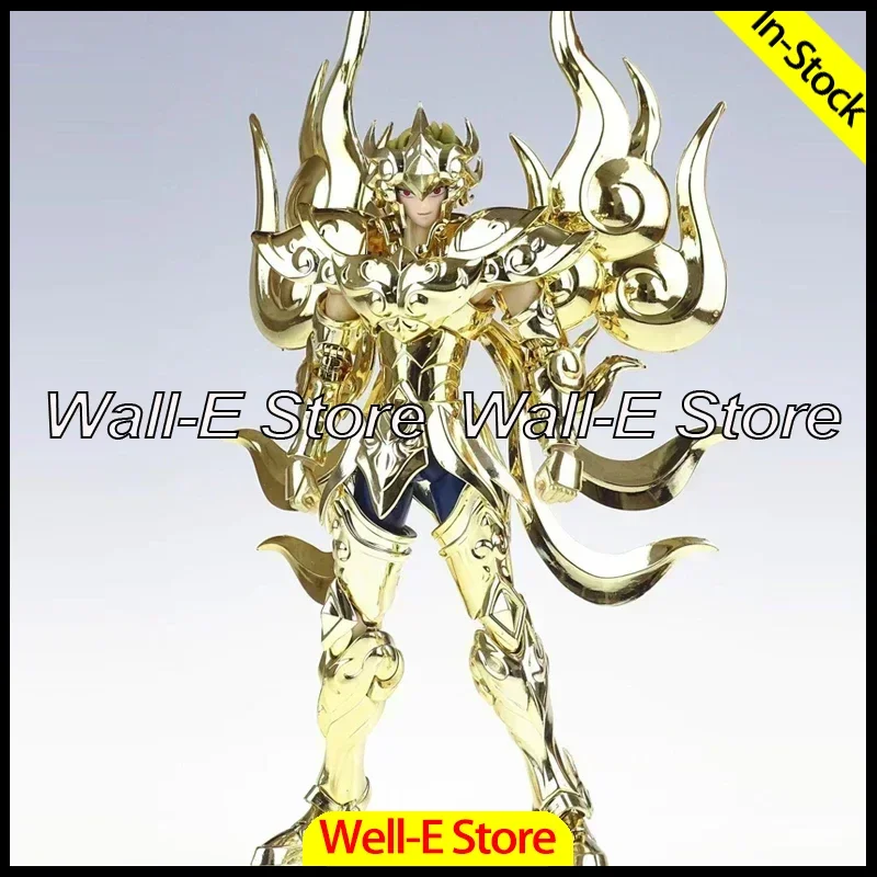 Фото В наличии Модель JM.MST Saint Seiya Myth Cloth EXM SOG/Soul of God Leo/Lion Aiolia Gold Knights of The Zodiac Аниме Фигурка №5