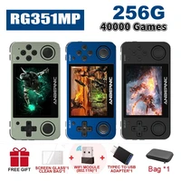 rg351mp retro open source system handheld game console rk3326 rg351p rg351mp 3 5 inch ips screen 3d rocker childrens gift