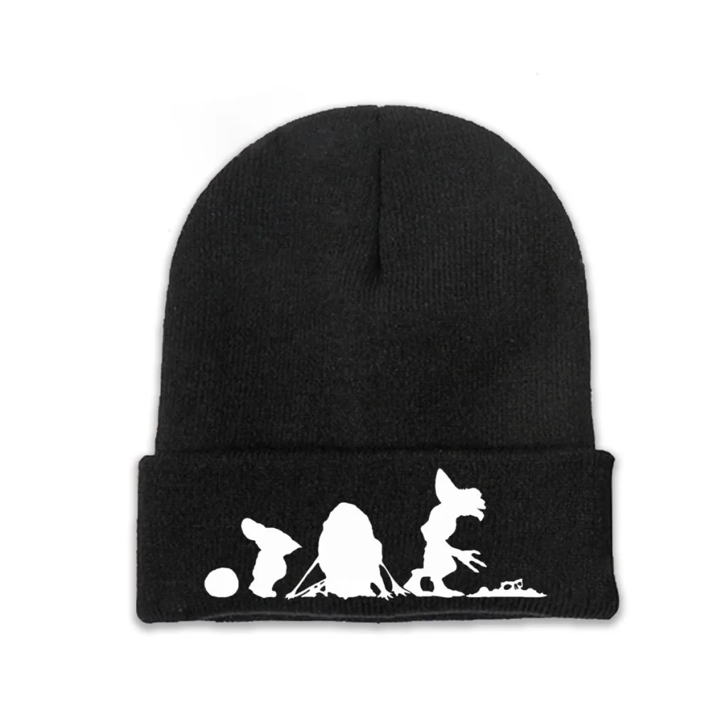 

Knit Hat Gremlins Mogwai Gizmo Film Winter Warm Beanie Caps Grevolution Men Women Fashion Casual Bonnet