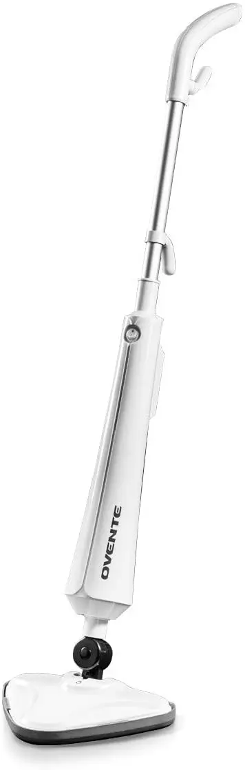 

Heavy Duty Electric Steam Mop, Tile Cleaner Steamer, Hard Wood Floor Cleaning with two Microfiber Pads, Rotating Head, Refillabl