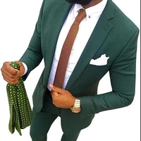 3 piece suit for mens business slim fit professional formal dress groom best man wedding set