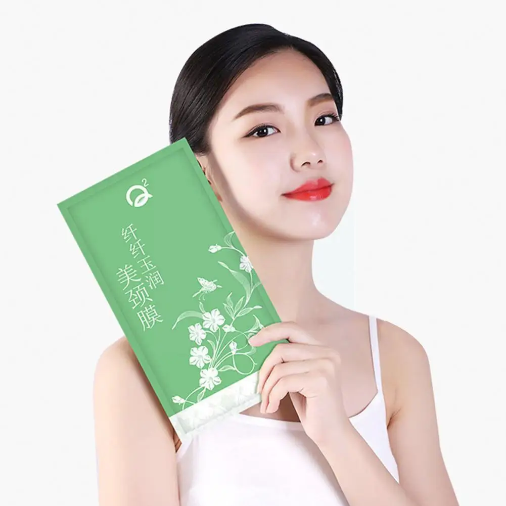 

Collagen Crystal Tighten Neck Firming Anti Women Care Moisturizing Neck Beauty Whitening Skin 1pc Anti-aging V9b6