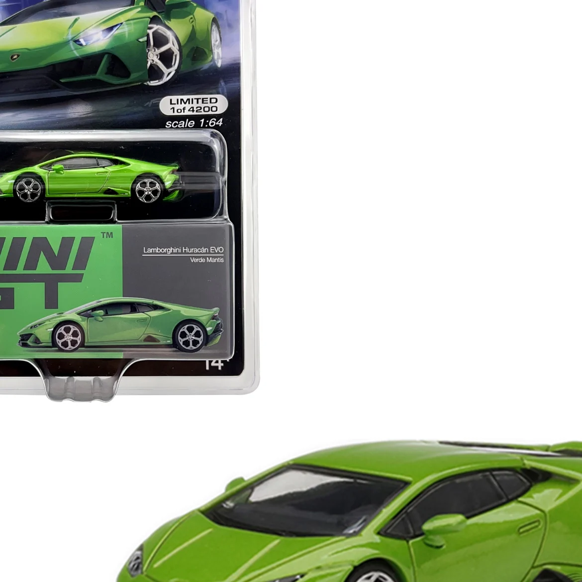 Коллектор литой под давлением мини GT #328 1:64 Huracan LP610