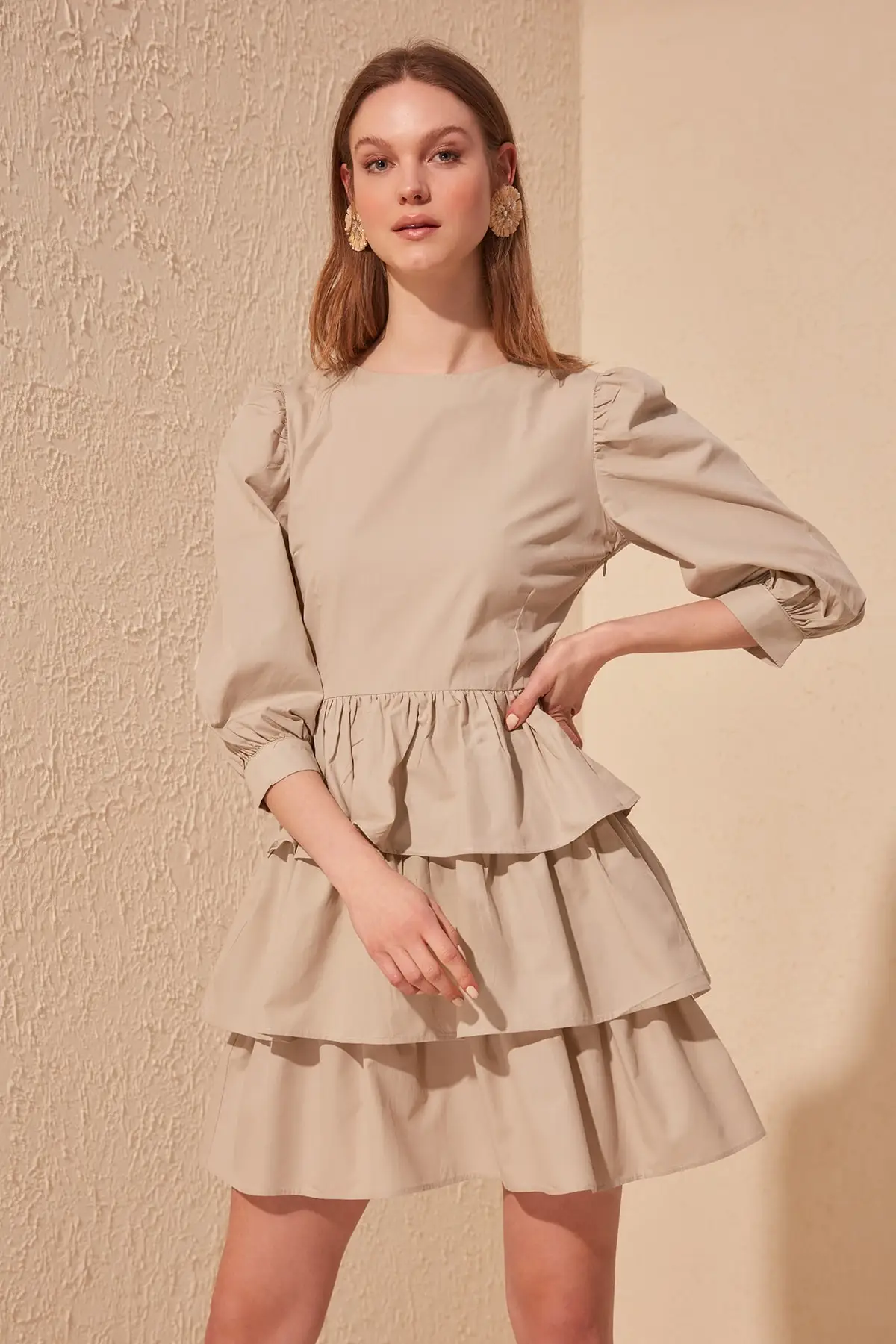 Платье с оборками TWOSS20EL0616 | Женская одежда