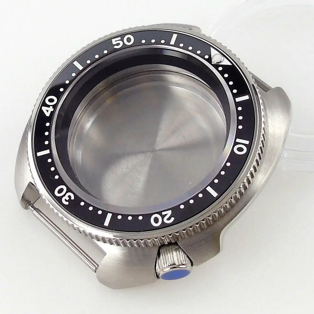 Materlion Sapphire Watch Case Ceramic Bezel 200m Water Resistance For NH35A NH36A movement