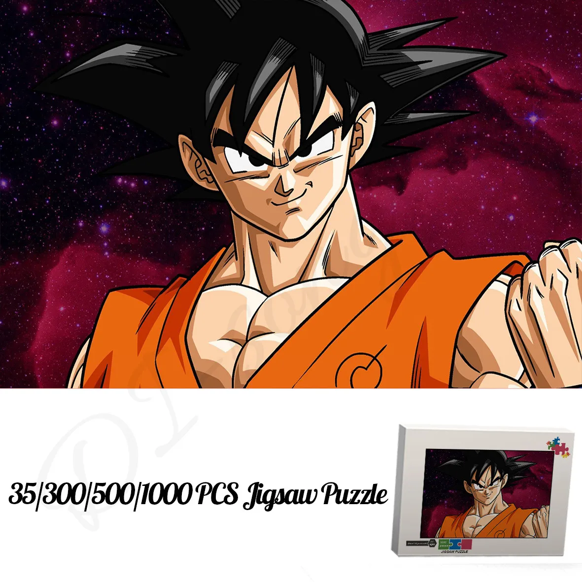 

Bandai Anime Dragon Ball Puzzles Japanese Cartoon Character Goku 300 500 1000 Pieces Wooden Jigsaw Puzzles Unique Gift for Kids