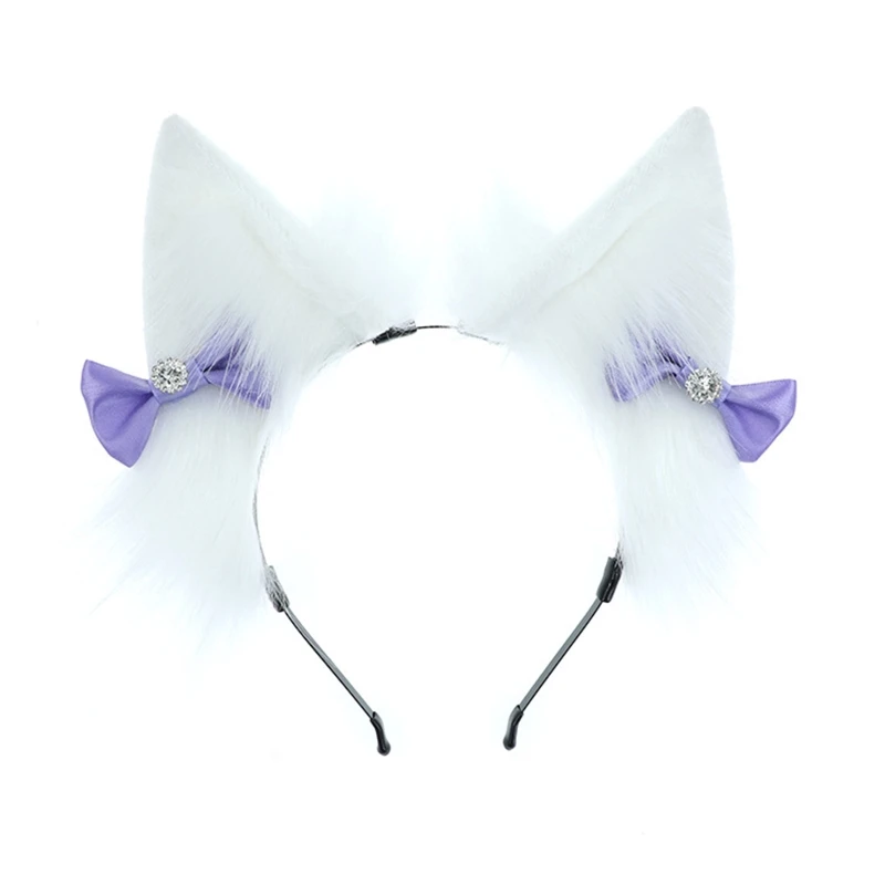 

Cute Animals Ears Durable Hair Hoop Women Headband Makeup Head Band for Photoshoot Shower Christmas Hair Accessory