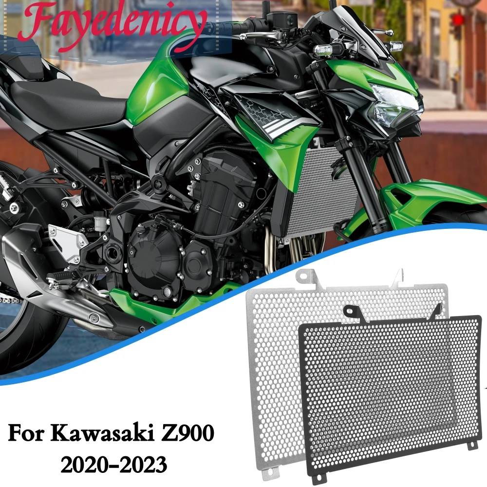 

Motorcycle Front Radiator Grill Guard Grille Cover Protector For Kawasaki Z900 Z 900 2020 2021 2022 2023 Accessories