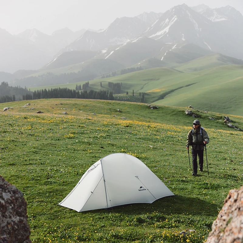 Naturehike Cloud Up уличная палатка для кемпинга сверхлегкая 2 человек 15D силикагель