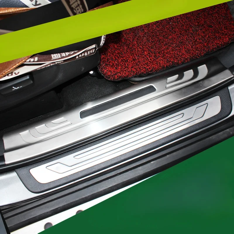 Накладка на порог из нержавеющей стали для Kia Sorento 2009-2012 2013-2014 гг.