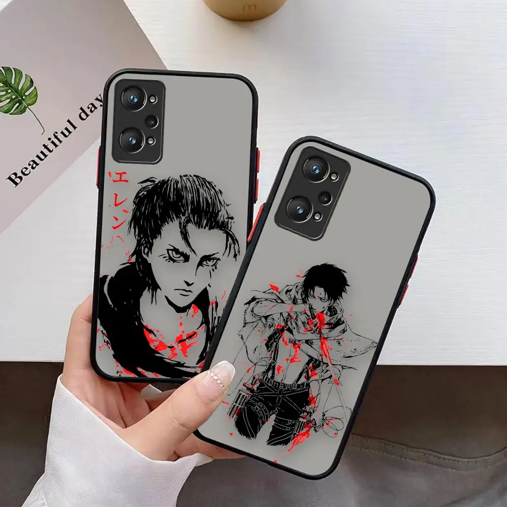 

Matte Case Funda Coque For Redmi K40 K30 K20 10C 9T 9C 9A 9 8A 8 7A 7 6 6A 5G PRO 5 5A PLUS Case A-Attack On T-Titan Ymir Anime