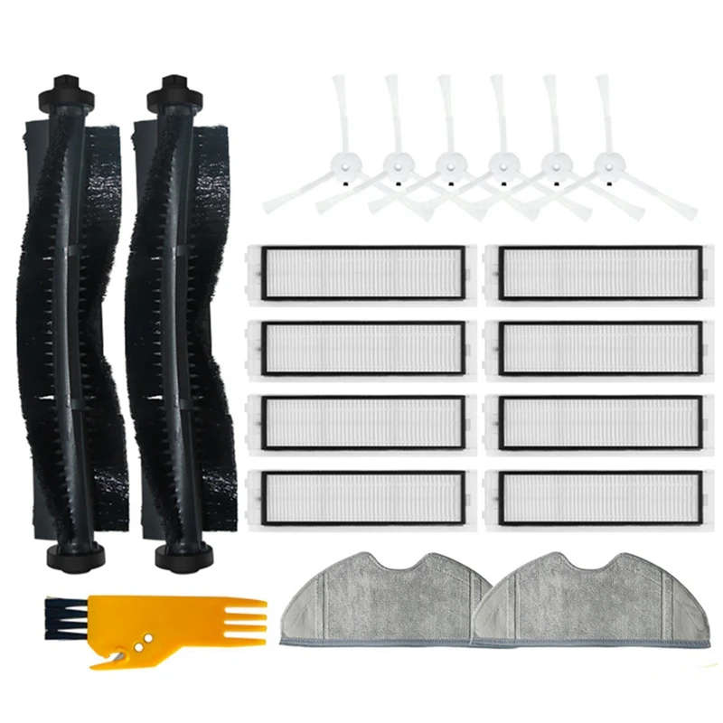 

Main Roller Brush Side Brushes Hepa Filter Mop Cloth for 360 S5 / S7 Pro Robot Robotic Sweeper Replacements Parts