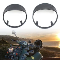 pokhaomin scooter headlight cover headlamp frame decorative parts front light circle protector for gts 250 300 2018 2020