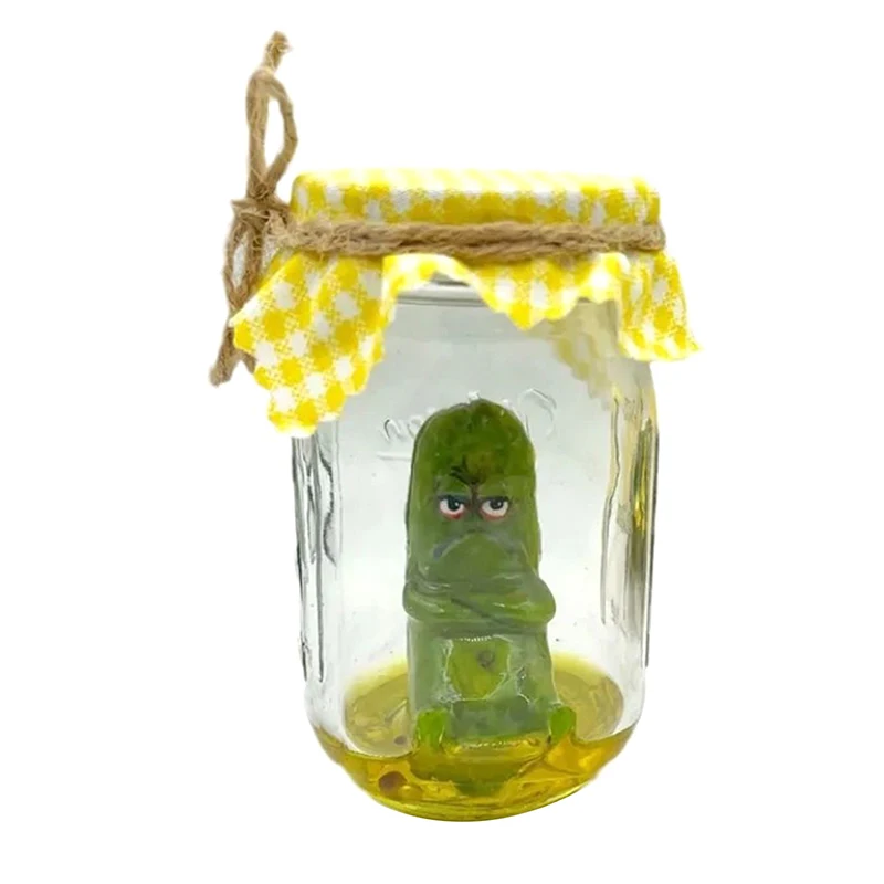 Сварливый маринован в банке скульптура забавная банка Aojiao маринованный