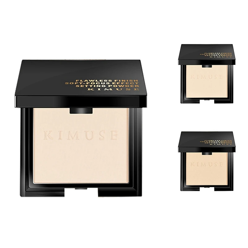 

KIMUSE Waterproof Powder Long Lasting Whitening Concealer Foundation Matte Oil Control Setting Powder
