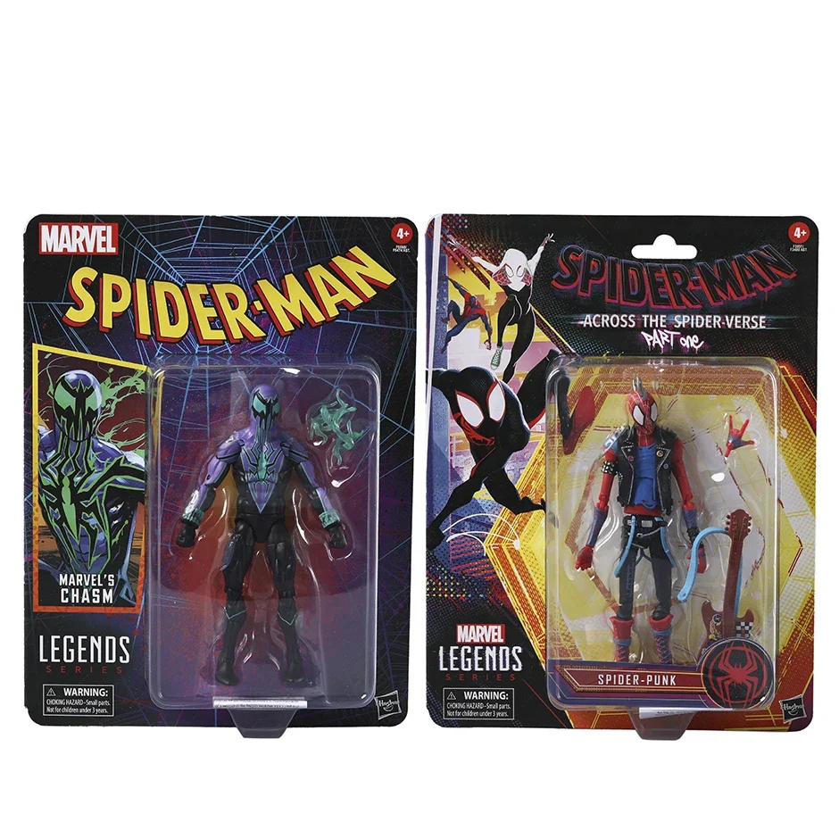 Человек-паук Across the Spider-Verse Spider-Punk Chasm ПВХ Фигурка Коллекционная модель игрушки
