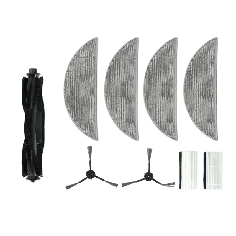 

New Mop Cloth Main Brush Side Brush HEPA Filter Replacement Spare Parts for Xiaomi Lydsto R1 Robot Vacuum Cleaner