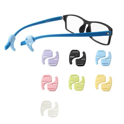 

1Pair/lot Anti Slip Silicone Glasses Ear Hooks For Kids And Adults Round Grips Eyeglasses Sports Temple Tips Soft Ear Hook