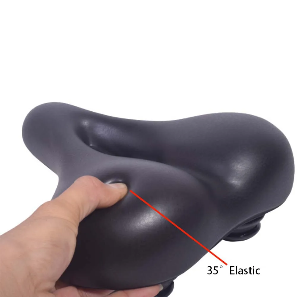 

Hollow Breathable Bicycle Saddle Integrated Bike Cushion PU Surface Shockproof Bike Seat MTB Saddle Seat Bicycle Accessories
