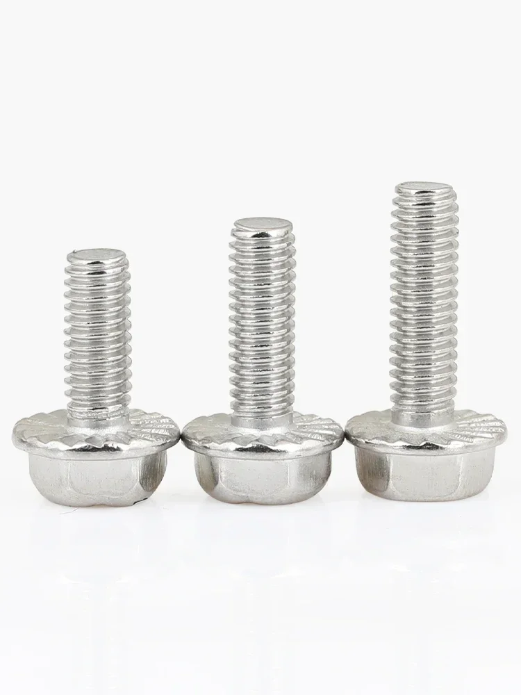 10 шт. M5 M6 M8 304 винт с крестообразным фланцем из нержавеющей стали наружный болт