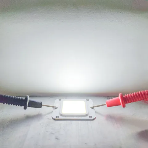 LED-прожектор с холодным и теплым белым светом, 12-14 В постоянного тока