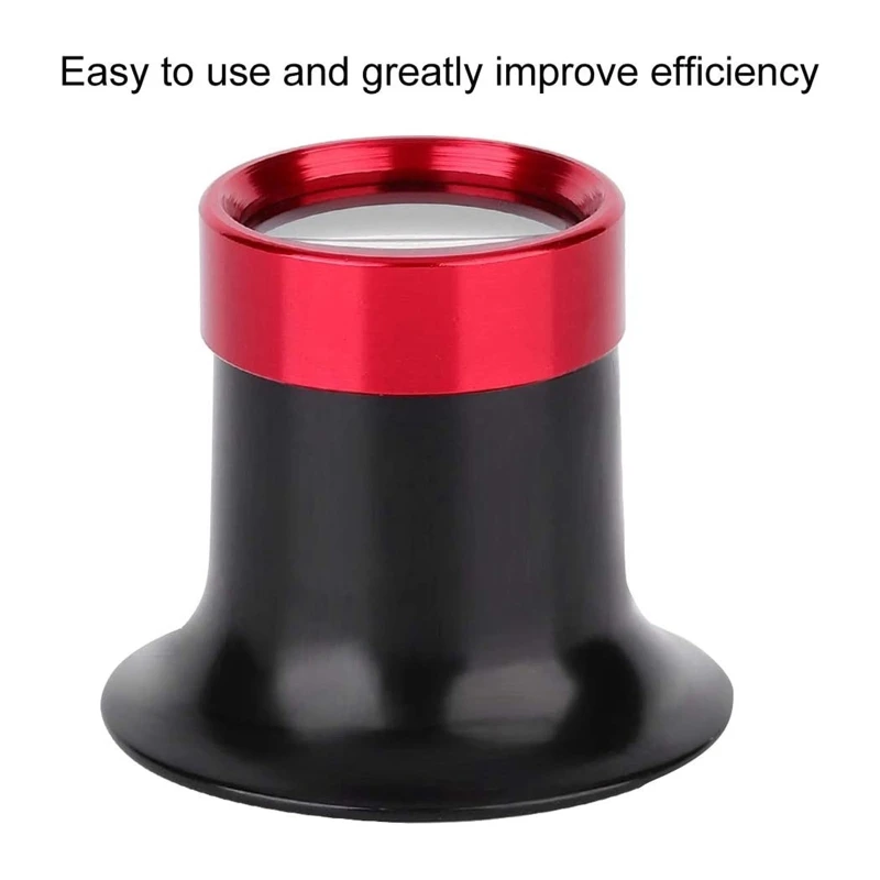 Ювелирная лупа-петля увеличительное стекло для часовщиков ремонт глазной лупы