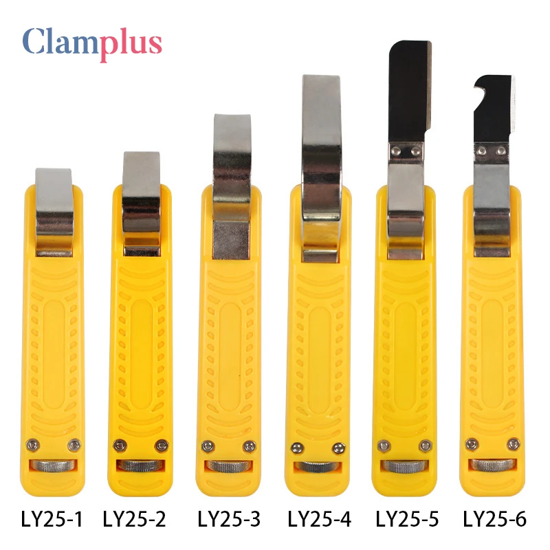 Cable knife Wire Stripper Combined Tool for Stripping Round PVC Cable Diameter 4-16mm & 8-28mm LY25-1/2/3/4/5/6