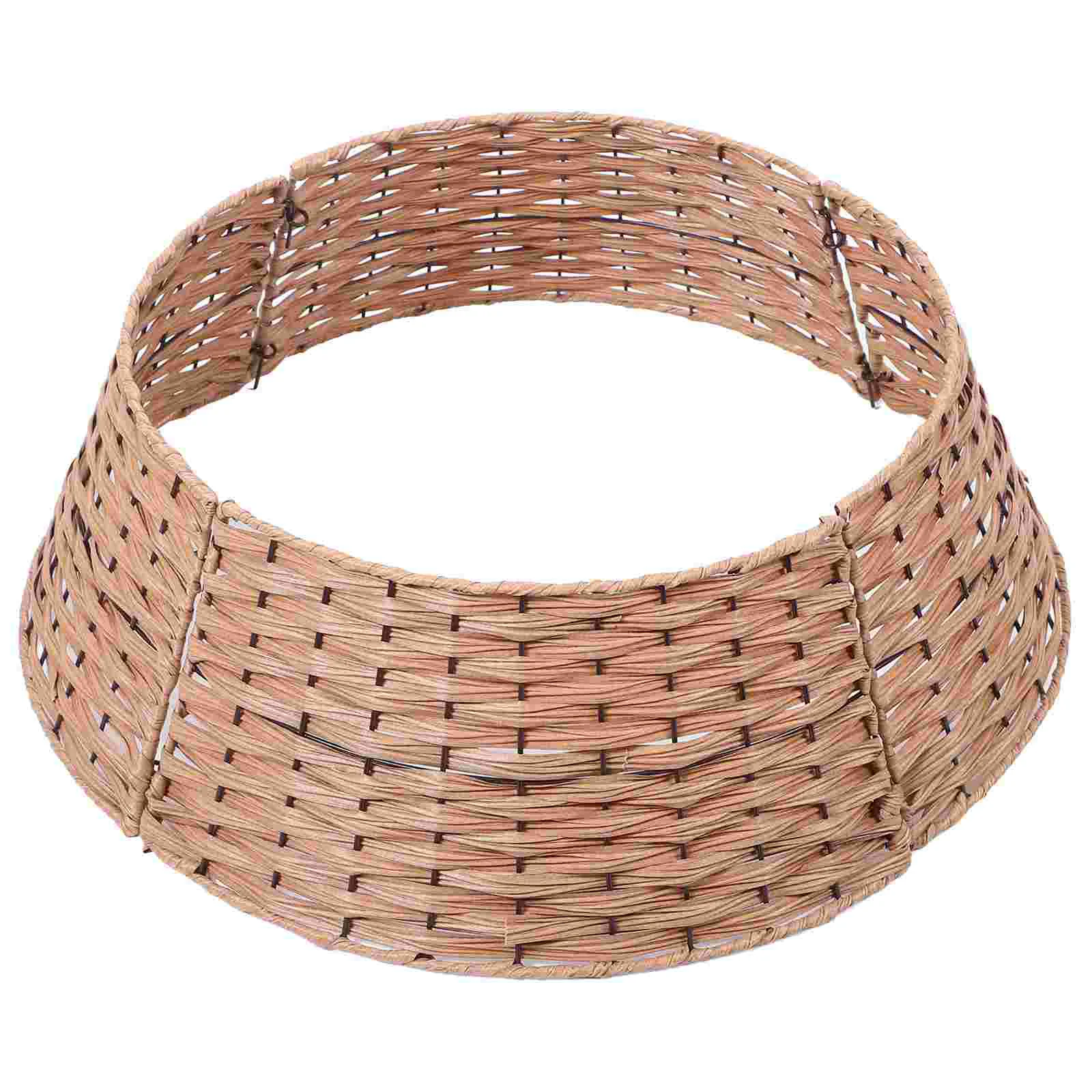 Основание рождественской елки украшение для забора круглая рождественская юбка