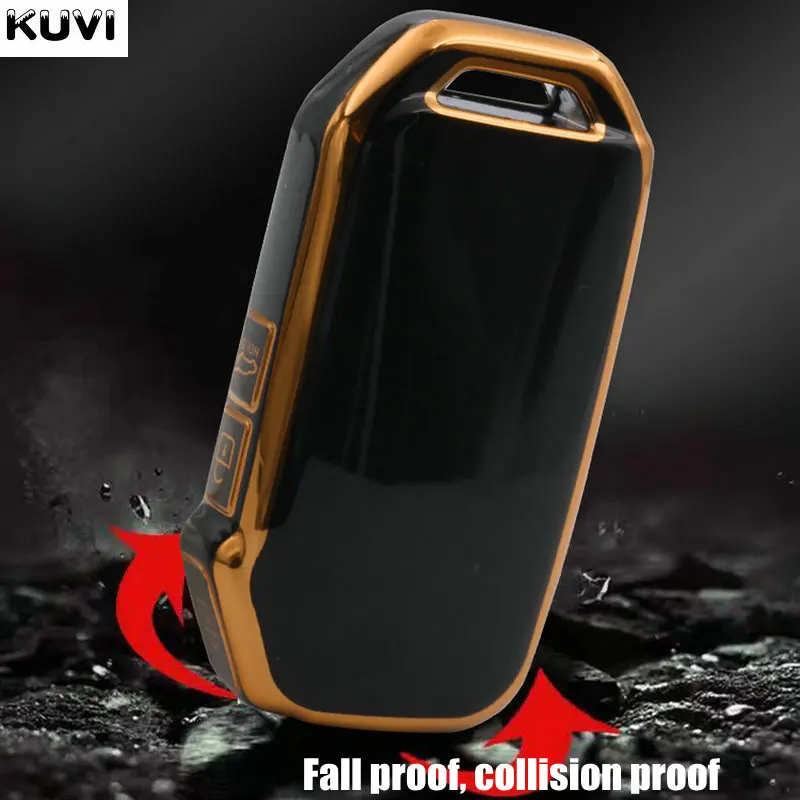 Чехол для автомобильного ключа дистанционного управления из ТПУ защитный чехол