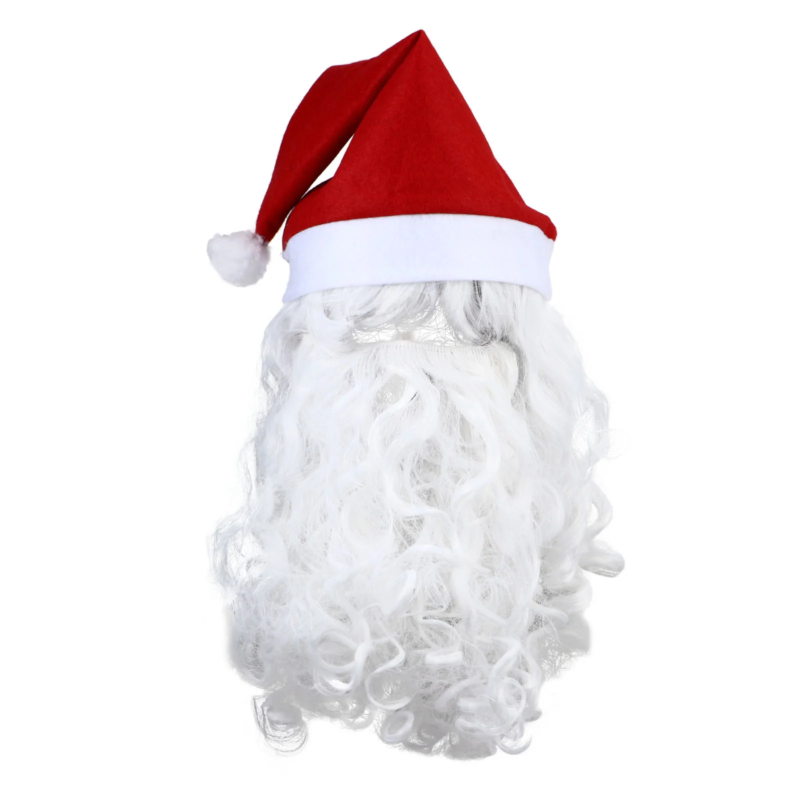 

Christmas Headgear Beard Kit Santa Beards Cosplay Blancas Para Hombres