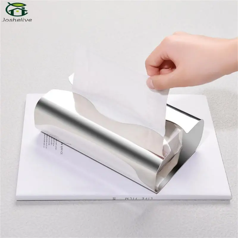 

Desktop Tissue Box Anti-slip Gasket Wide Mouth Design Creative Drawer Removable Creative Storage Shelf Household Paper Drawer