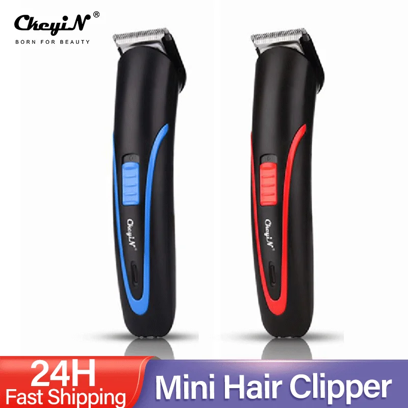 Mini Electric Hair Clipper Rechargeable Cordless Hair Trimmer Low Noise Hair Cutting Beard Shaver Men Barber Portable Machine 60